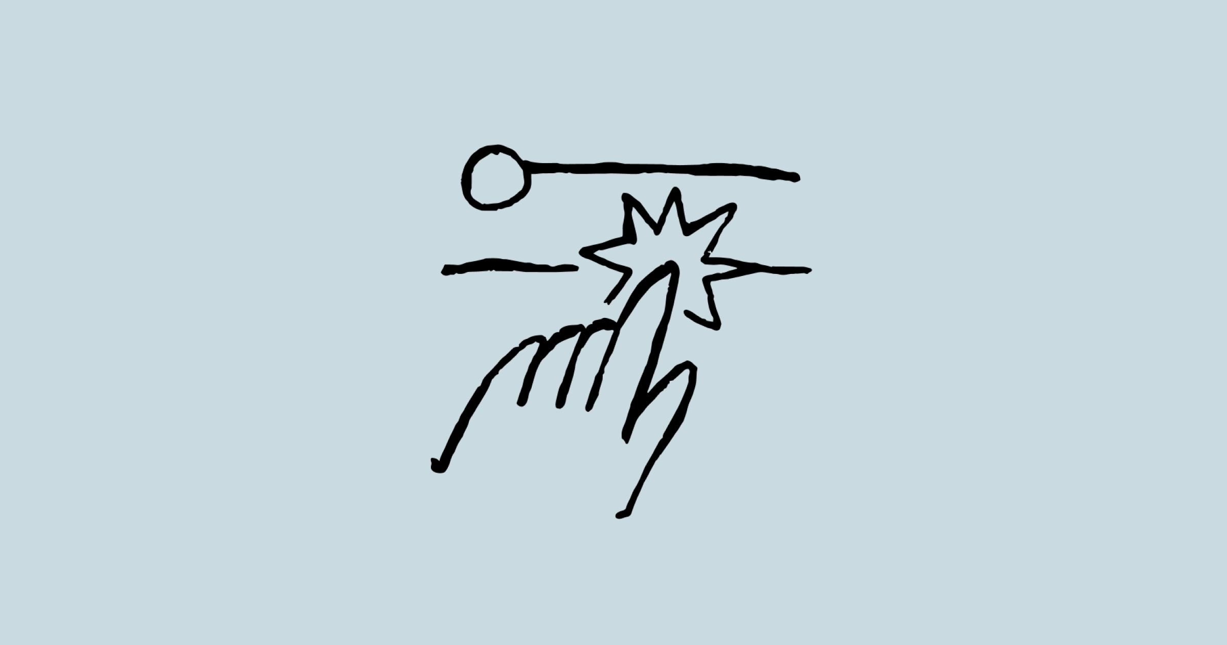 Finger press graphic